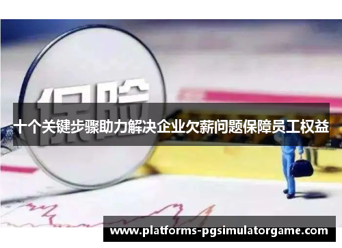 十个关键步骤助力解决企业欠薪问题保障员工权益