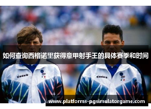 如何查询西格诺里获得意甲射手王的具体赛季和时间